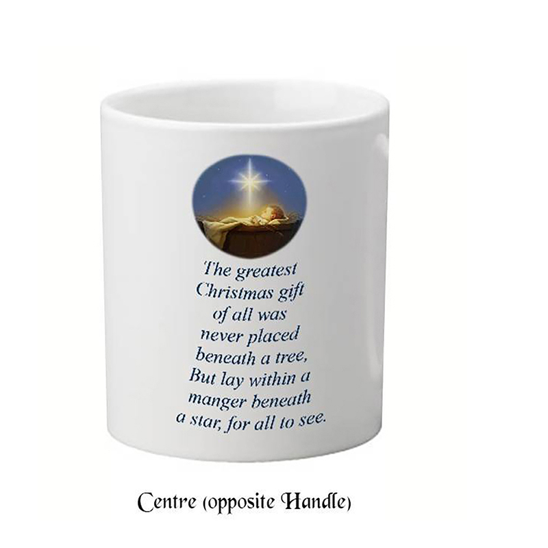 Personalsied Christmas Mug Gift - Jesus is the Gift
